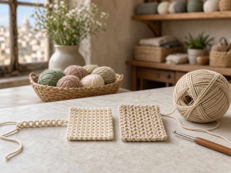 Crochet basics at Studio Misty Summit